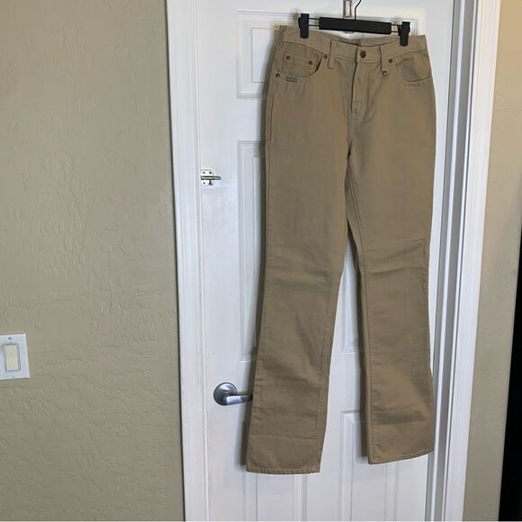 Rockies Jeans Natural Rise Tan Size 8-XLong 35” Inseam - Picture 2 of 10